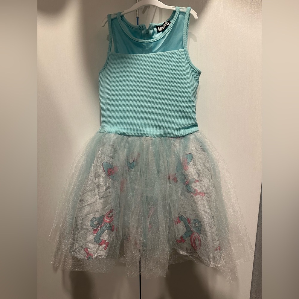 Girls caption America tutu dress size 7/8